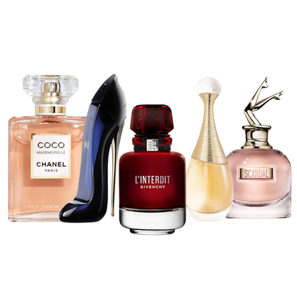 Glam Bundle – 5x Eau de Parfum (100ml)