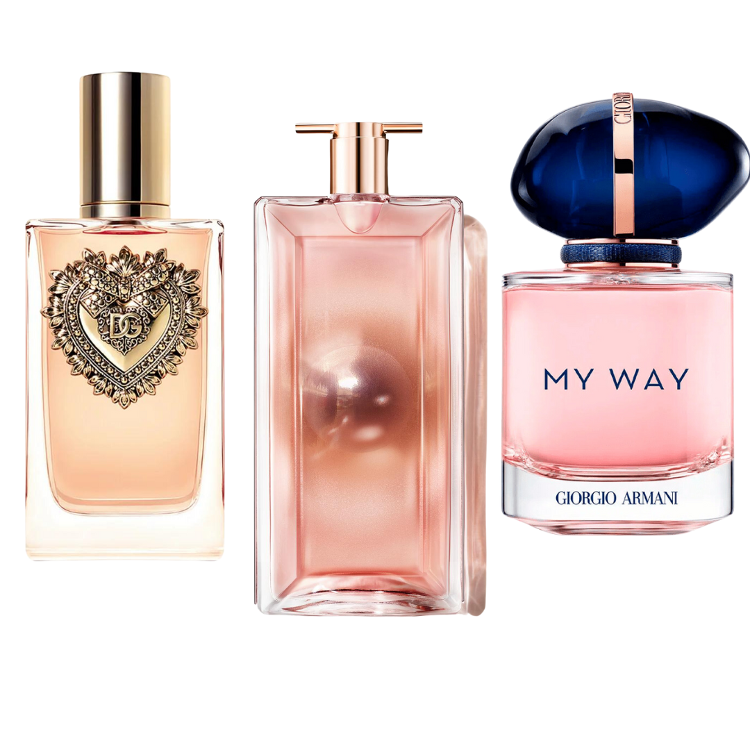 Combo de 3 Perfumes: Dolce &amp; Gabbana Devotion y My Way Giorgio Armani y Lancôme Idôle - 100ml